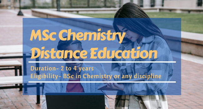 MSC Chemistry Regular Education