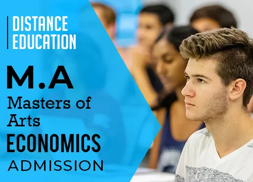 MA Economics Distance Education Online