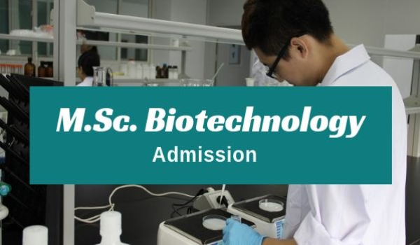 MSC Biotechnology Regular Education