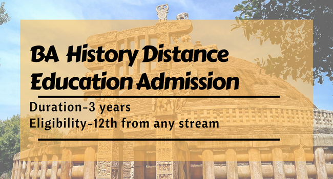 BA History Distance Education Online