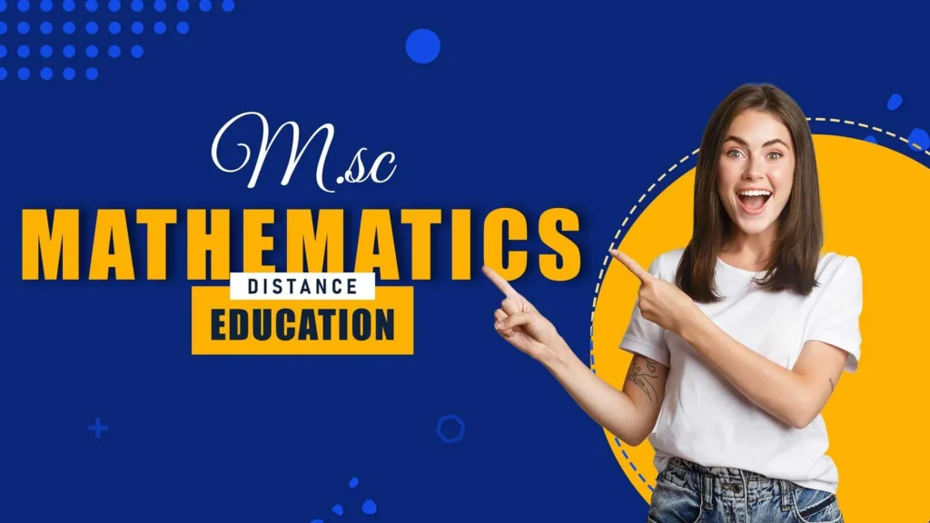 MSC Mathematics Regular Education | Image credit: oberoiedutrust